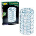Brickcraft Crystal Vase Building Kit (118-Piece Set), Bricktanicals Collection, Clear Display Vase for Brick Flowers