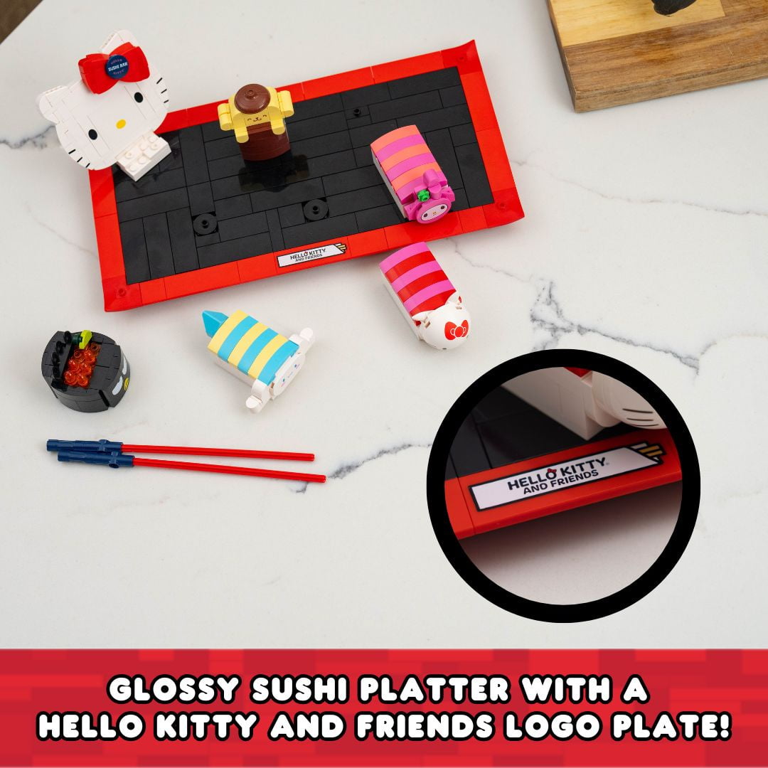 Brickcraft Sanrio Hello Kitty & Friends SushiPlatter Building Set